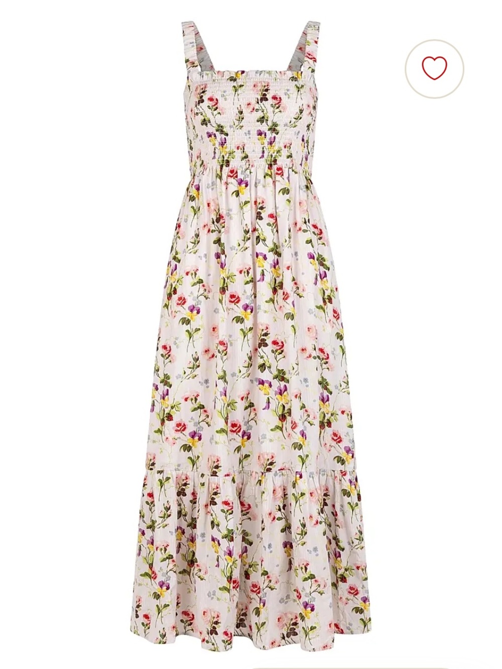 Rare Hill House Anjuli Nap Dress in Pink Bluebonnet. Sz. L - Picture 4 of 12